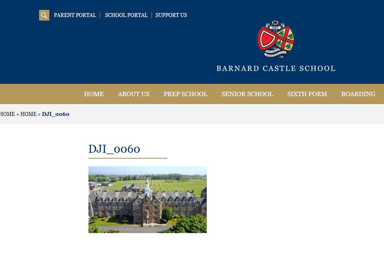 The Home Page of the Barnard Castle School website