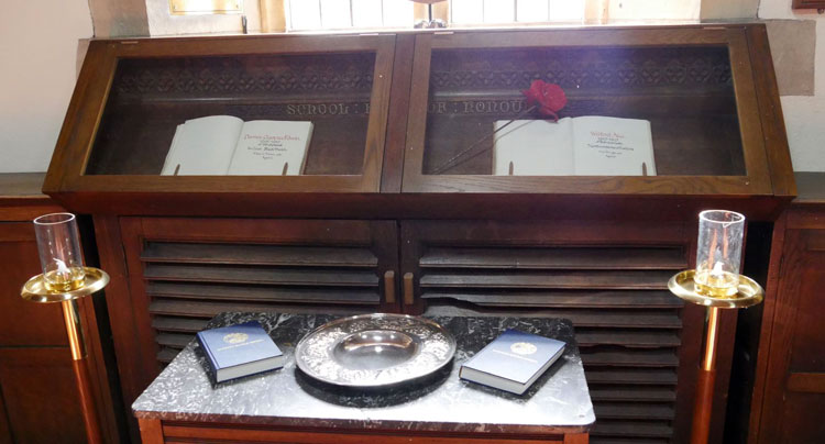 The Two Books of Remembrance for Old Barnardians Who Lost Their Lives in the First World War