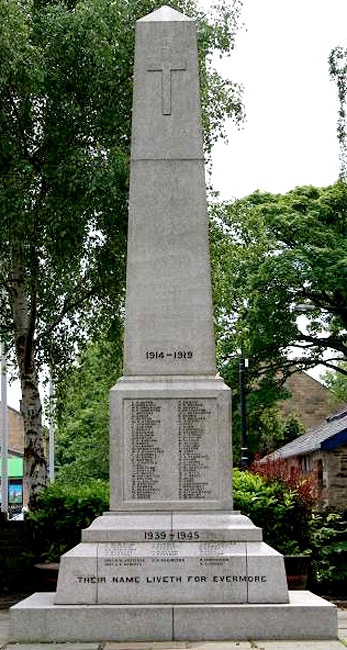 The War Memorial for Barnoldswick (Lancs)