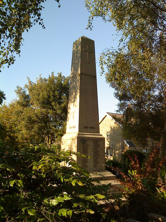 The War Memorial for Barnoldswick (Lancs)