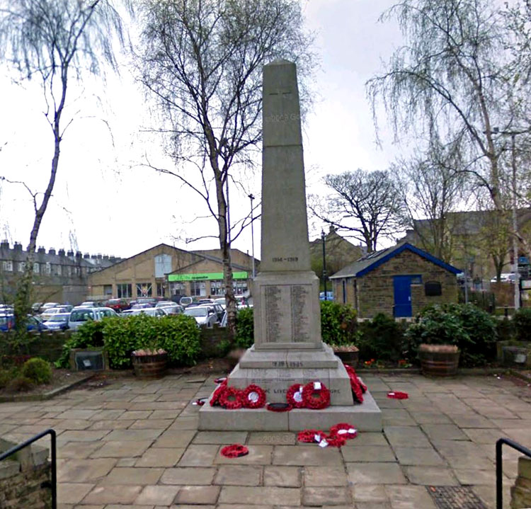 The War Memorial for Barnoldswick (Lancs)