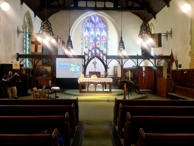 The Open Chancel Screen in the Church of St. Paul, Birkenshaw (Kirklees)