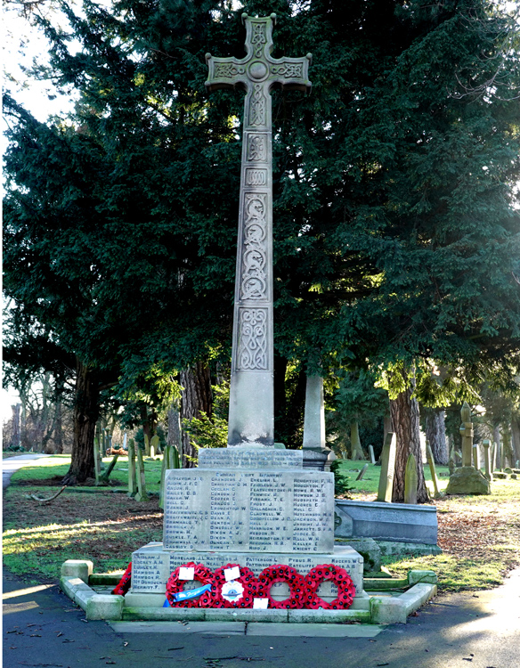 The First World War Memorial for St. Andrew's Church, Bishop Auckland