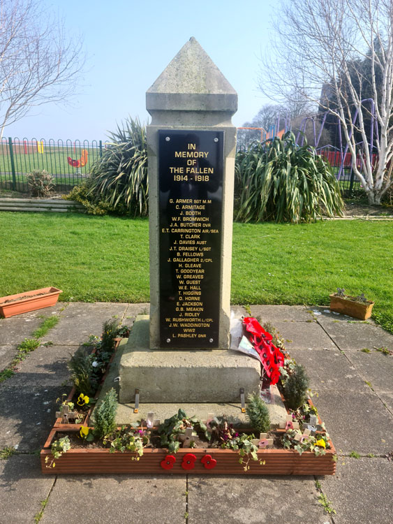 The Blacker Hill War Memorial