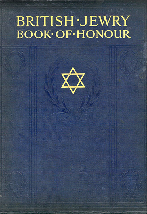 The Cover of the British Jewry Book of Honour
