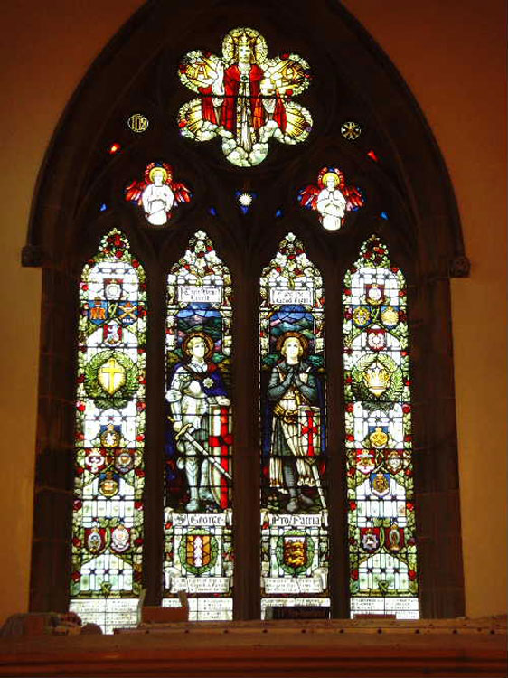 The First World War Commemorative Window in St. Stephen's Church, Burnley