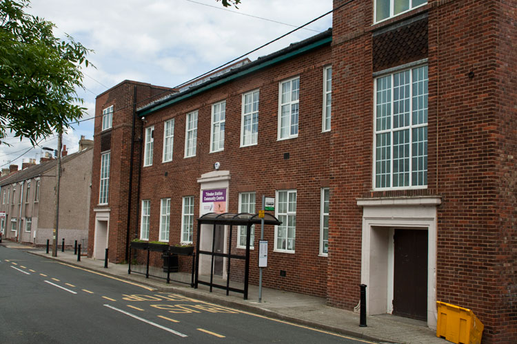 The Trimdon Station Community Centre where the St. John's Ambulance Brigade Northern District War Memorial is now stored. 