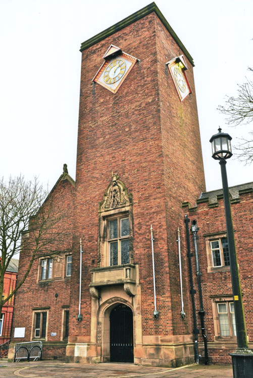 The War Memorial Clock Tower, Dudley (Worcs)