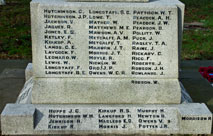 The War Memorial for Eldon