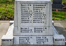 The War Memorial for Eldon