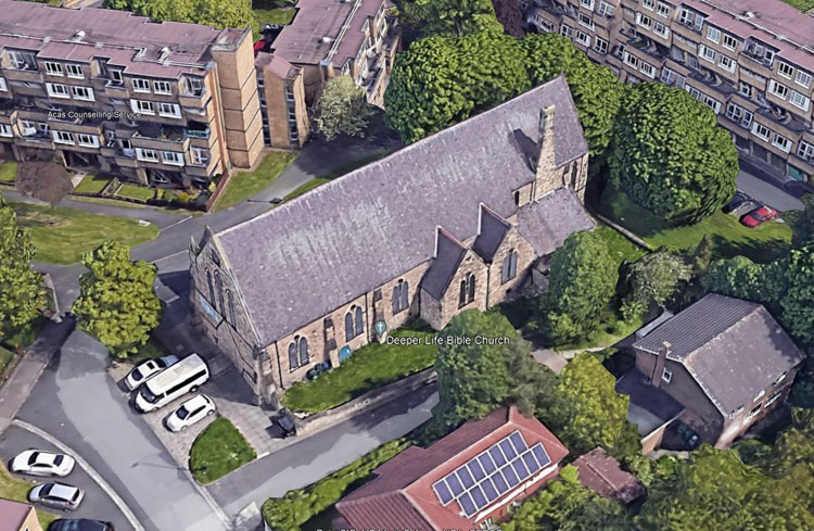 St. Philip's Church, Elswick, - now the Deeper Life Bible Church