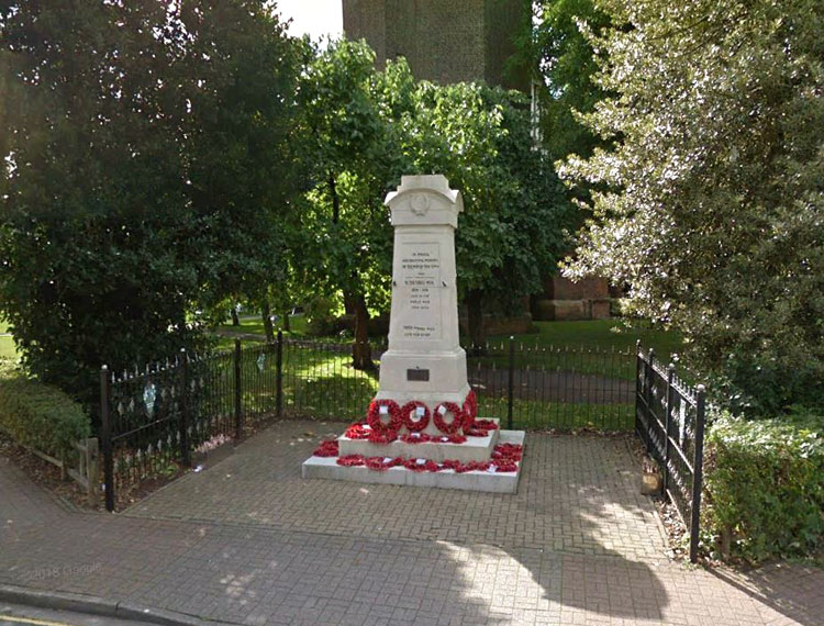 The War Memorial for Gainsborough (Lincs) 