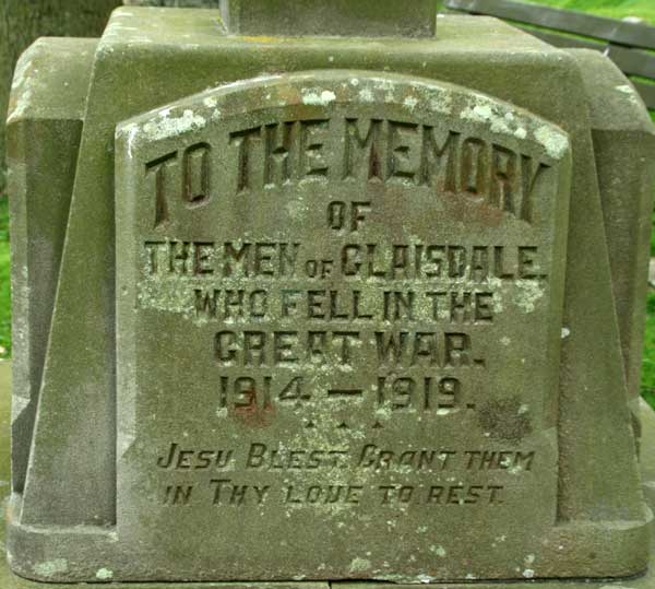 The War Memorial in Glaisdale