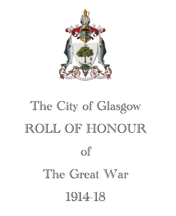Roll of Honour for the City of Glasgow