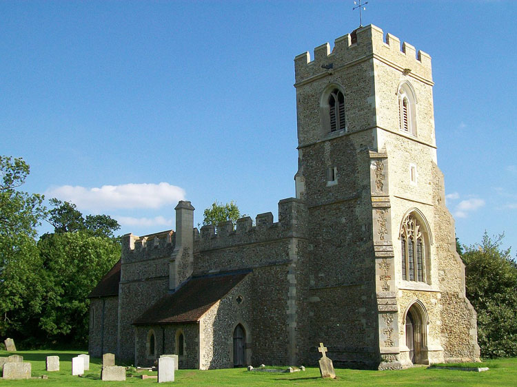 St. Mary's Church, Great Wymondsley. 