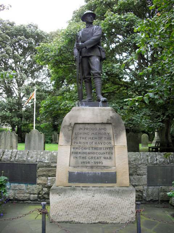The Haydon Bridge War Memorial