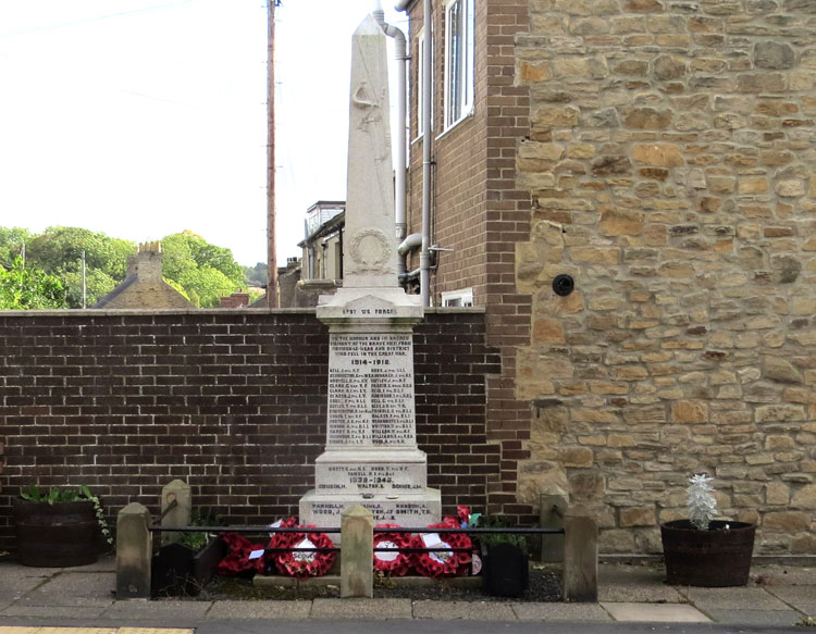 The War Memorial for Howden-le-Wear