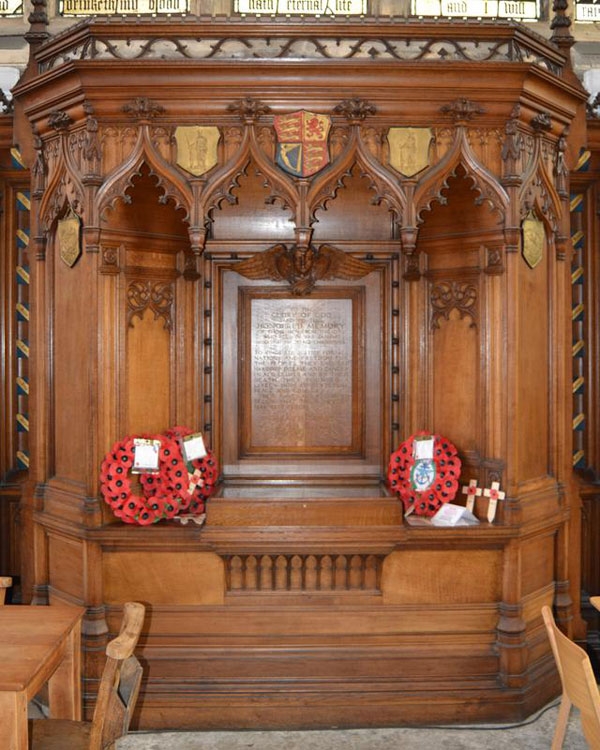 The Wooden Shrine in the Minster Church, Hull