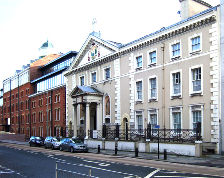 The RC Church of St. Charles Borromeo, Hull located in Jarratt Street.