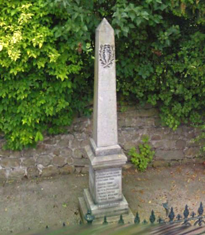 The War Memorial for Hunton, North Yorkshire