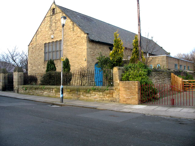 St. Mark's Church, Jarrow, seen from Randolph Street 