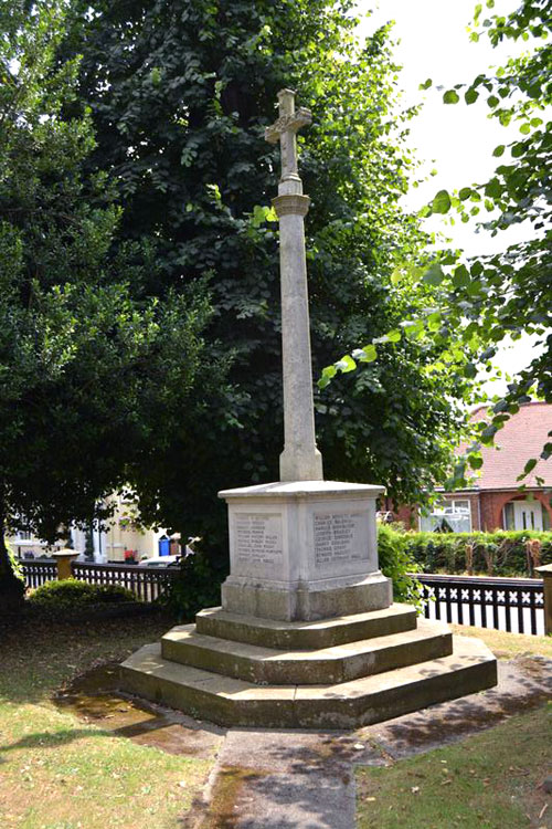 The War Memorial for Kirk Ella and Willerby in the Churchyard of St. Andrew, Kirk Ella