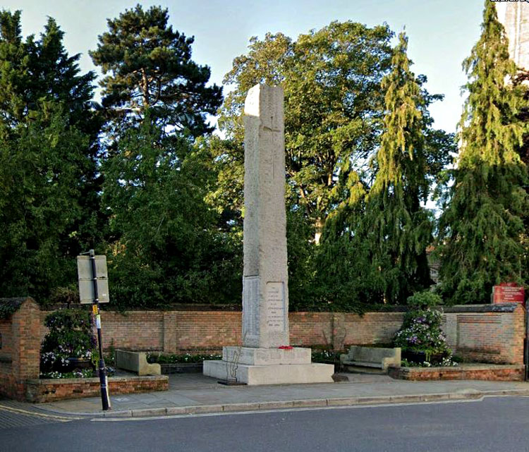 The War Memorial for Leighton Buzzard