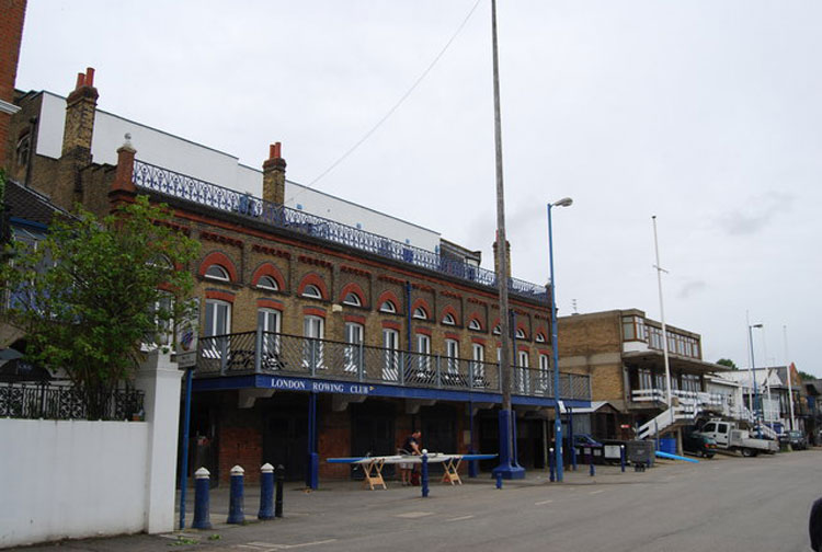 The London Rowing Club Premises on Putney Embankment, London