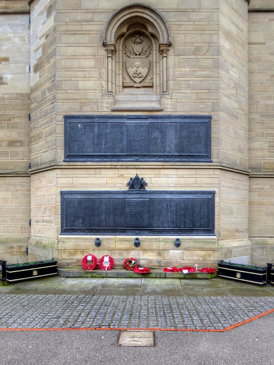 Manchester University War Memorials