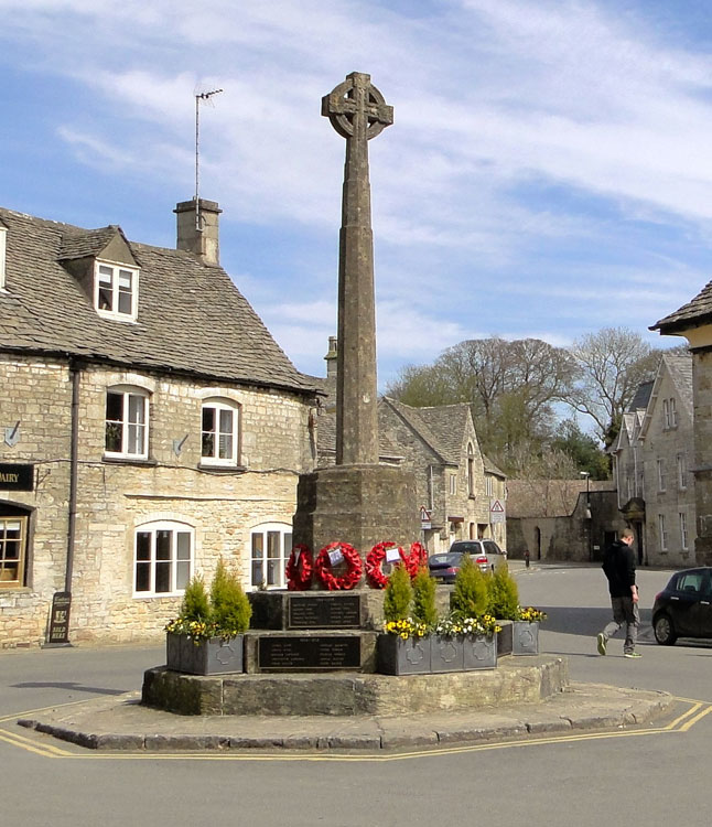 The Minchinhampton War Memorial (Cross)