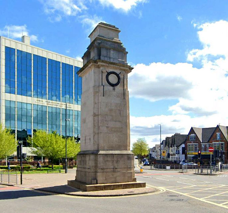 The Cenotaph in Clarence Place, Newport