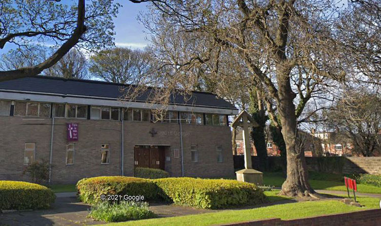 St. Cuthbert's RC Church, North Shields and the War Memorial