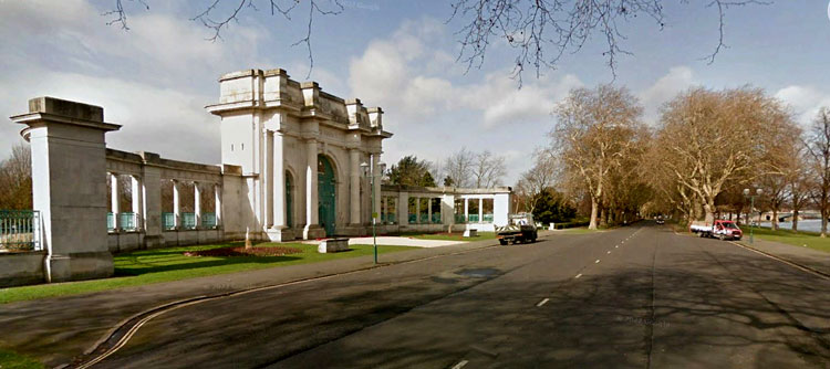 The War Memorial Arches for Nottingham on the Victoria Embnakment