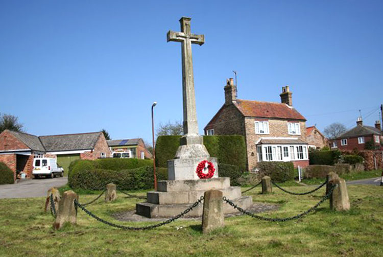 The War Memorial for Old Bolingbroke (Lincs)