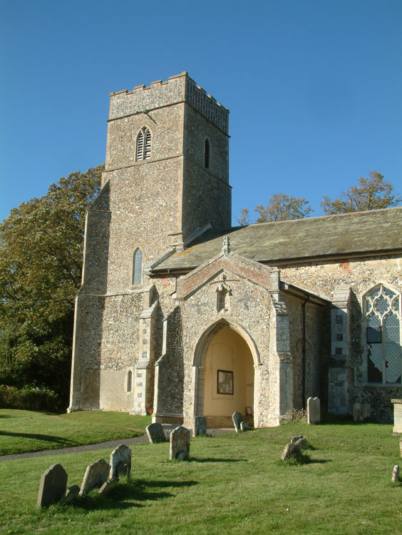 Old Newton and Gipping (Suffolk), - St. Mary's Church