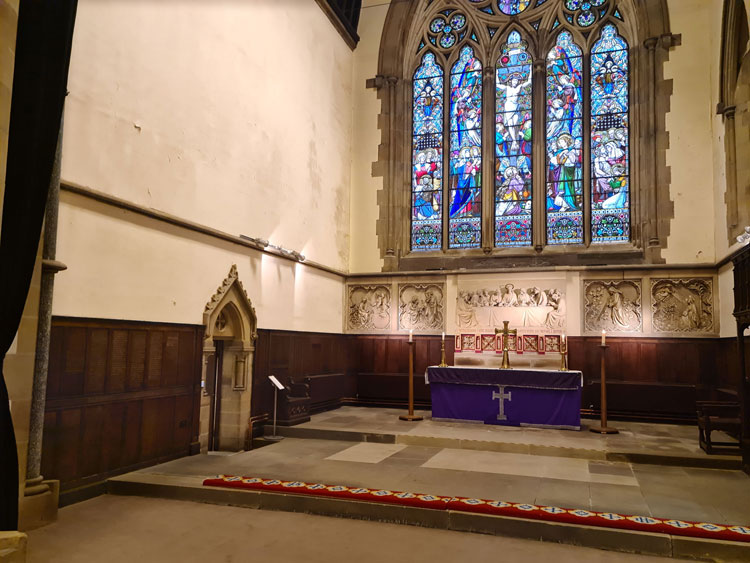 Memorial Plaques in Holy Trinity Church, Ossett.