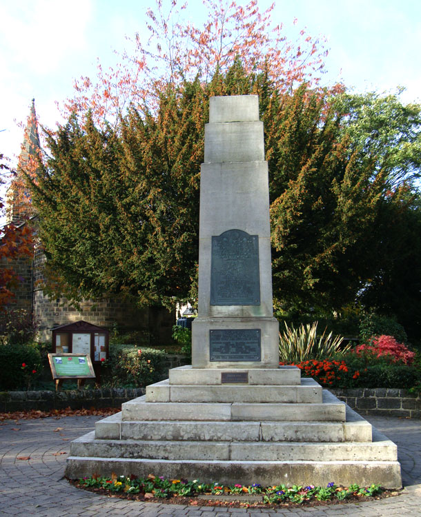 The War Memorial for Pool-in-Wharfedale