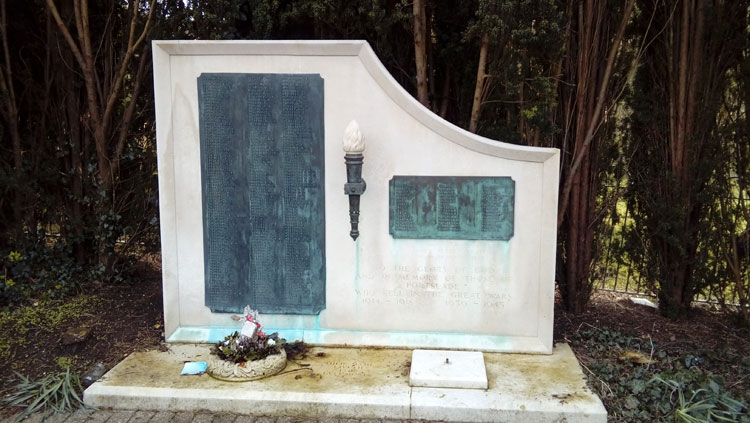 The Portslade (Sussex) War Memorial