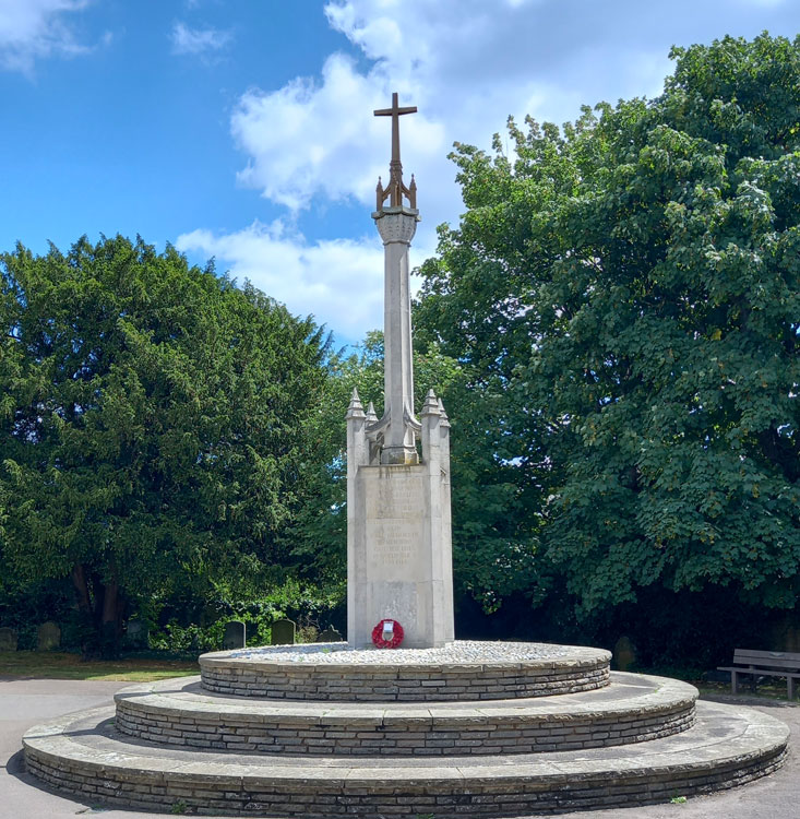 The War Memorial for Potters Bar, Little Heath & Bentley Heath (Herts)