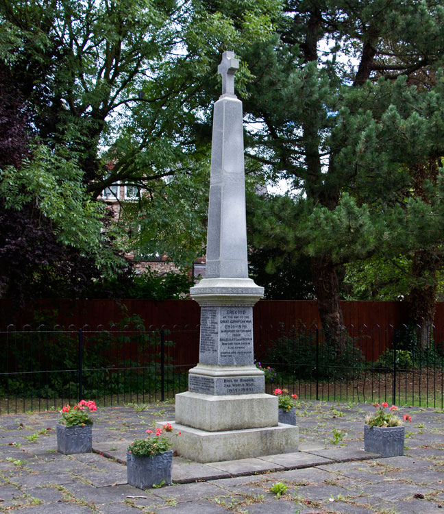 The War Memorial for Preston-on-Tees.
