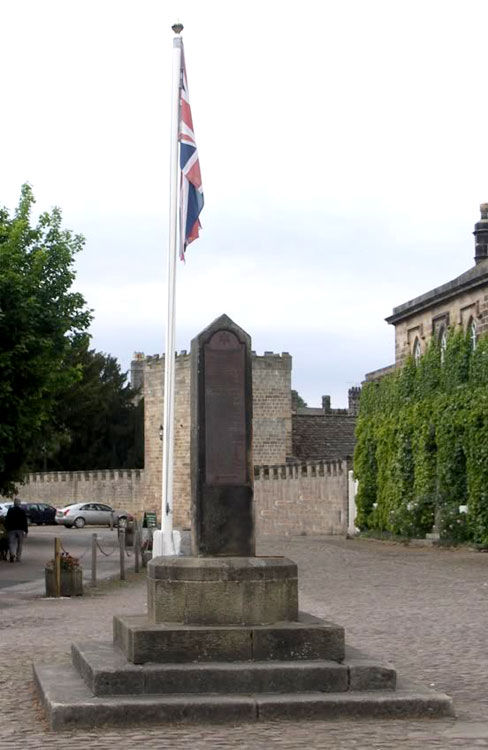 The War Memorial for Ripley, North Yorks