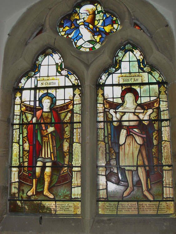 The Memorial Window for the Sillery Brothers in St. Laurence's Church, Scalby