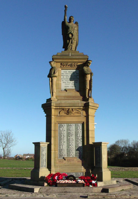 The New Seaham Cenotaph, Seaham (Co. Durham).