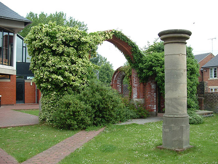 The Remains of St. Saciour's Church in Whitehouse lane
