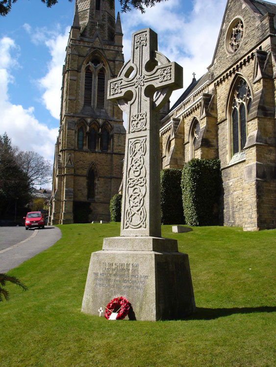 The War Memorial for Ranmoor (Sheffield)