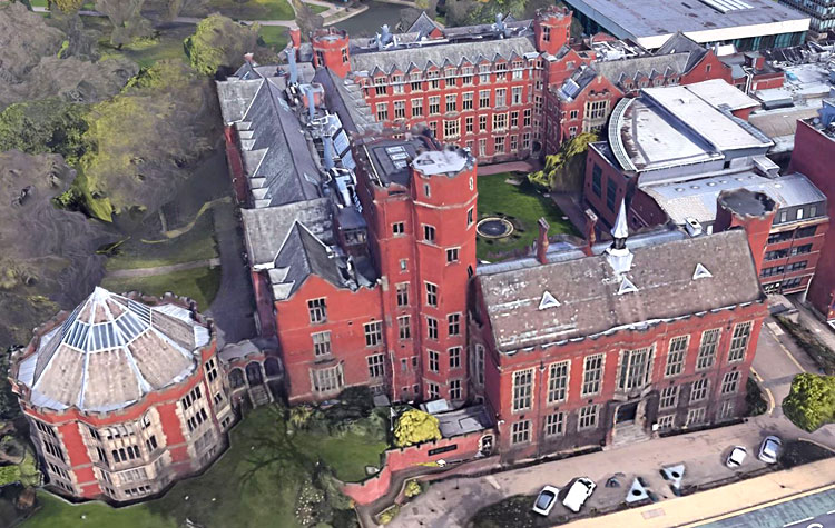Sheffield University, - Firth Hall