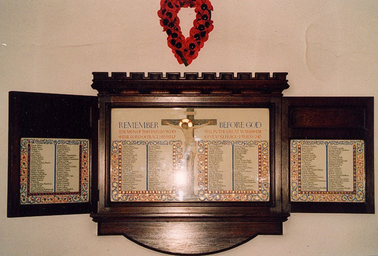 The War Memorial, St. Stephen's Church - Sneinton (Nottingham)