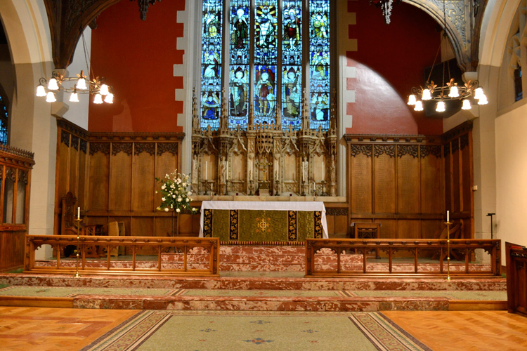 The Reredos in the Church of St. Michael and All Angels