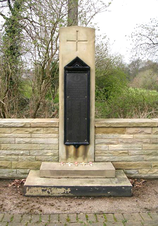 The War Memorial off Aberford Road, Stanley (Wakefield)