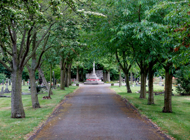 The War Memorial for Stoke Golding (Leicestershire) in Stoke Golding Cemetery